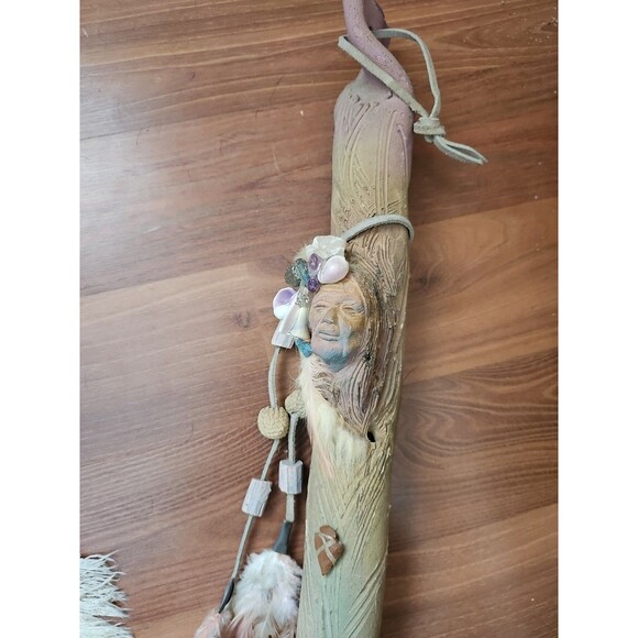 Native American Style Ceramic  Hanging Incense Burner - Picture 2 of 6